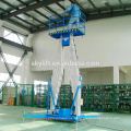 portable aerial lift with electric powered
